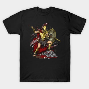 Greek Mythology Spartan Warrior God Ares T-Shirt